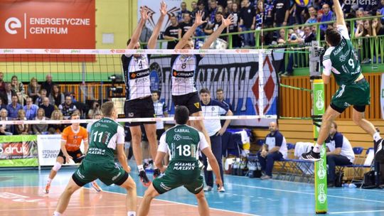 Czarni bliżej dziewiątego miejsca w PlusLidze