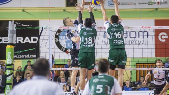 Czarni na dziewiątym miejscu w PlusLidze