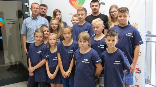 Czas na straż - rozmowa w studiu lokalnym Radia Rekord