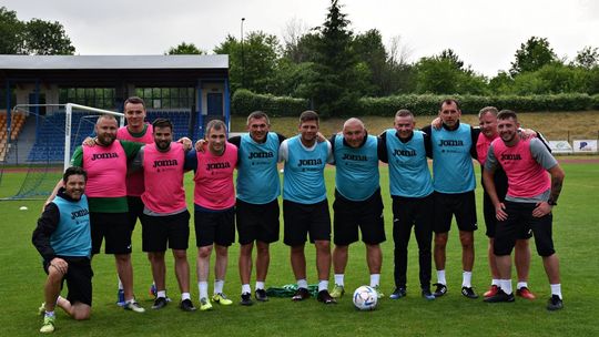 Czas wytężonej pracy, ale i relaksu. Radomiak Radom trenuje w Gniewinie