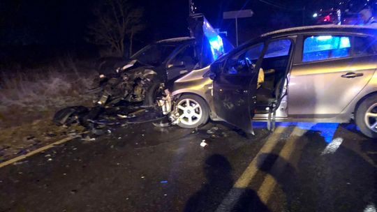 Czołówka pod Grójcem. Matka z dzieckiem w szpitalu 