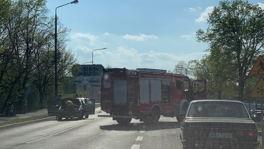 Cztery auta zderzyły się przy ul. Kozienickiej