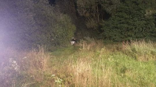 Dachował po 100 metrach. Pięć osób poszkodowanych [zdjęcia]