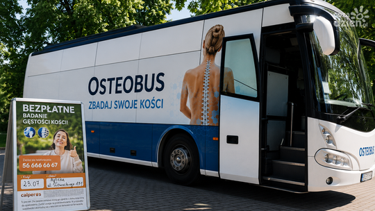 Darmowe badanie gęstości kości. Do Radomia przyjedzie Osteobus