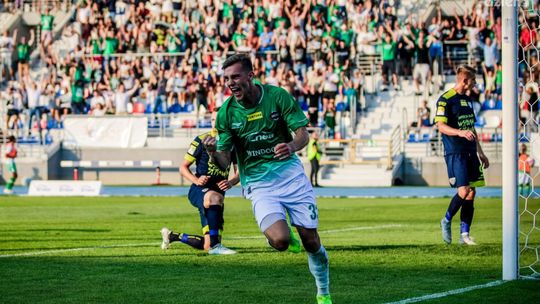 Dawid Abramowicz po zwycięstwie Radomiaka nad Sandecją: - Jestem od noszenia fortepianiu, a kto inny na nim gra