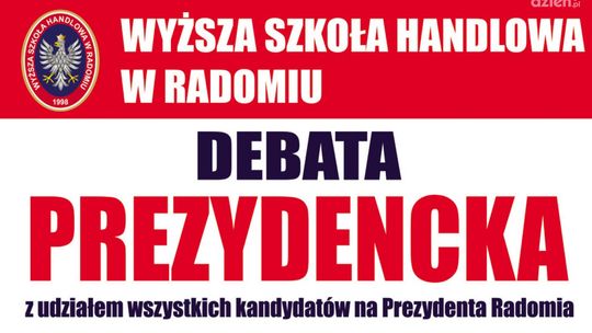 Debata prezydencka na WSH. Oglądaj na żywo!
