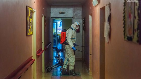 Dekontaminacja DPS przy ul. Holszańskiej