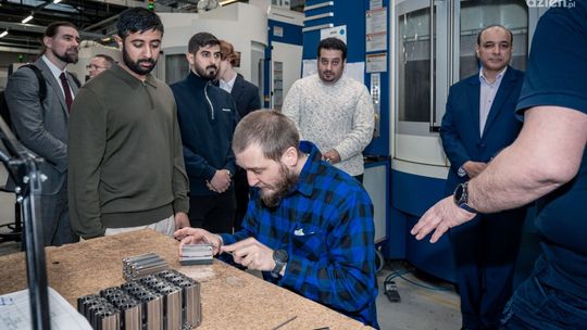 Delegacja z Arabii Saudyjskiej odwiedziła Fabrykę Broni