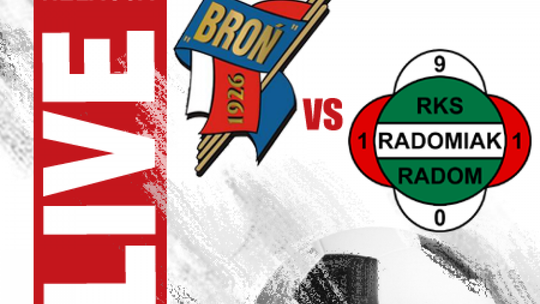 DERBY RADOMIA: Broń 1:1 Radomiak (zapis relacji)