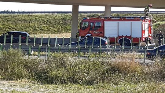 DK7. Zderzenie czterech pojazdów w Głuchowie