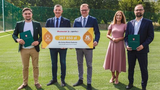 Dofinansowanie na budowę boiska przy "Hubalu"
