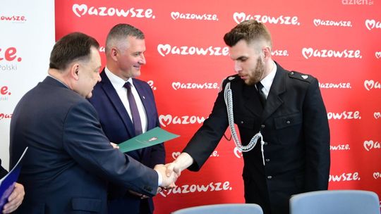 Dominik Piekarski Strażakiem Miesiąca 