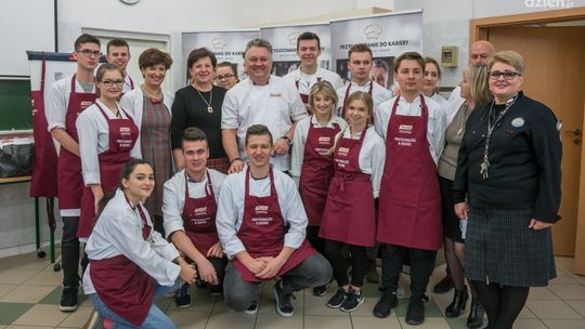 Doskonalili umiejętności pod okiem szefa kuchni