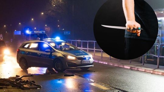 Dramat w centrum Radomia. Kobieta z nożem raniła policjanta Dramat w centrum Radomia. Kobieta z nożem raniła policjanta