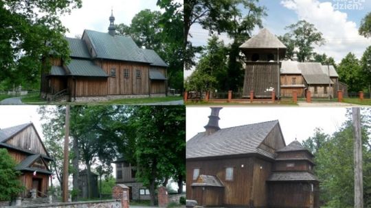 Drewniane kościółki Nadpilicza - wycieczka OM PTTK