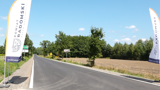 Droga w gminie Gózd oficjalnie otwarta!