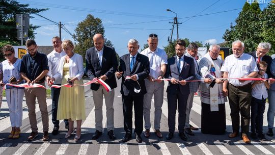 Droga w Modrzejowicach oficjalnie otwarta