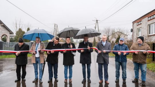 Droga w Strykowicach Górnych częściowo wyremontowana