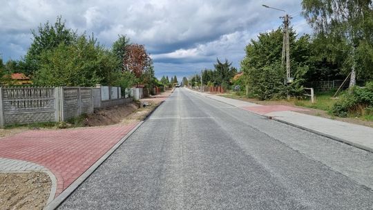 Droga w Suskowoli prawie gotowa