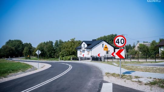 Droga Wolanów - Zakrzew już otwarta