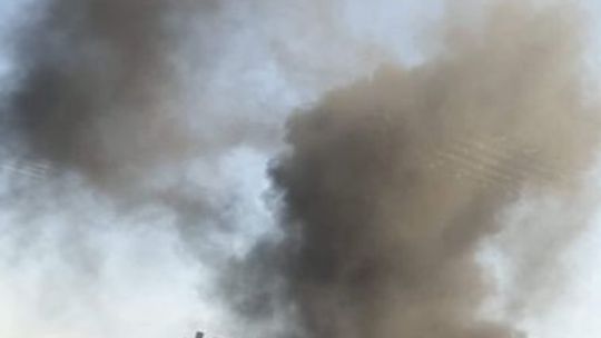 Duże zadymienie w centrum