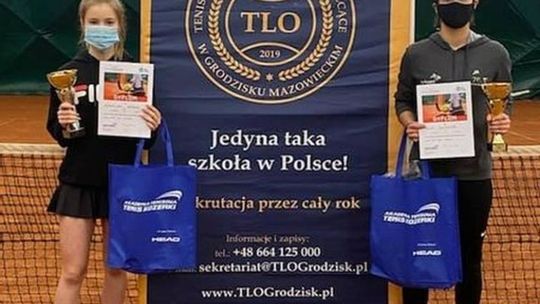 Dwa medale młodej tenisistki Mastersa w Kozerkach