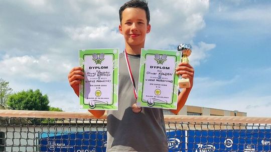 Dwa medale skrzata Mastersa Radom w Kaliszu podczas Super Serii!