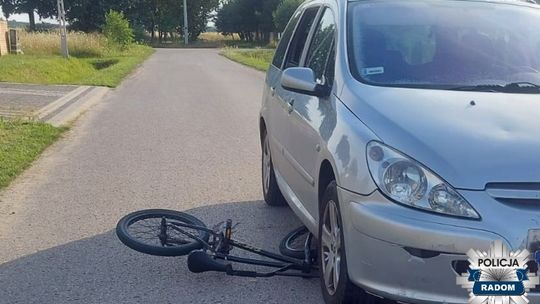 Dwa potrącenia rowerzystów w weekend