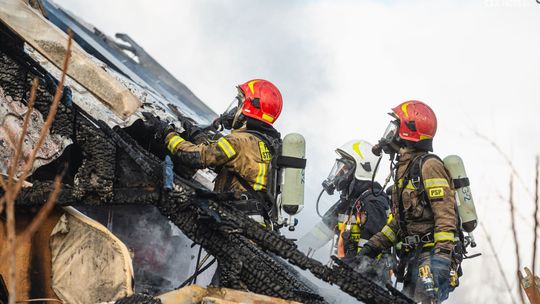Dwa pożary w powiecie kozienickim