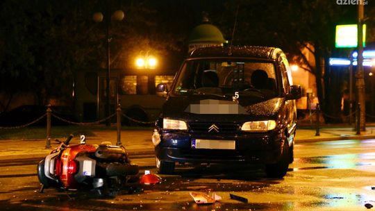 Dwa wypadki - dwie osoby w szpitalu