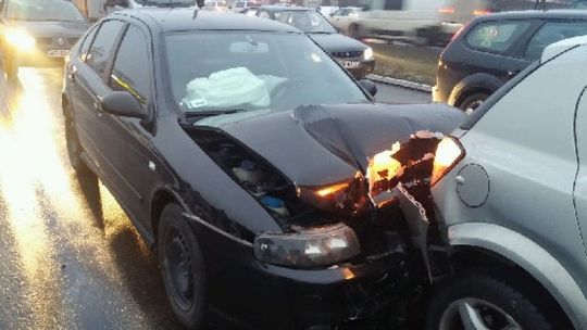 Dwa wypadki na ul. Wojska Polskiego