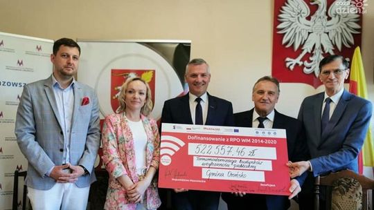 Dwie inwestycje na terenie gminy Orońsko 