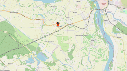 Dwie osobówki zderzyły się w Opactwie. Są poszkodowani