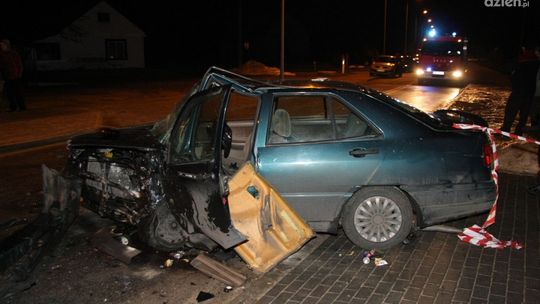 Dwie osoby ranne w wypadku w Kaszewskiej Woli