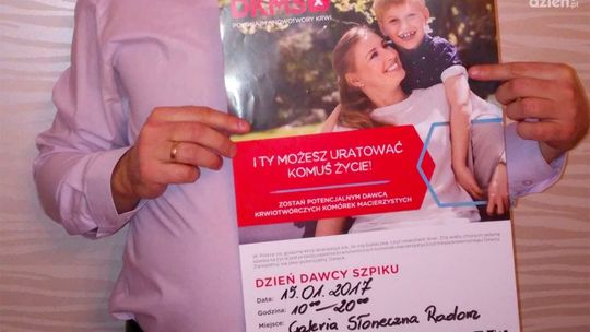 Dzień Dawcy szpiku w Galerii Słonecznej