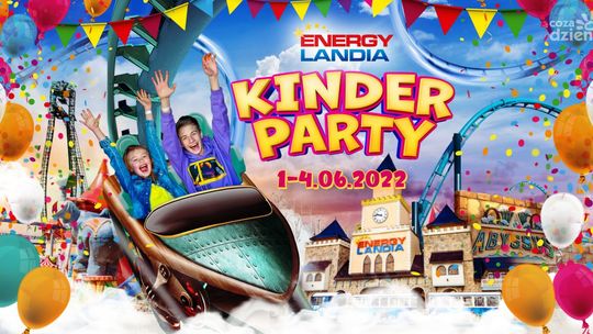 Dzień Dziecka w Energylandii świętować będziemy od 1 do 4 czerwca!