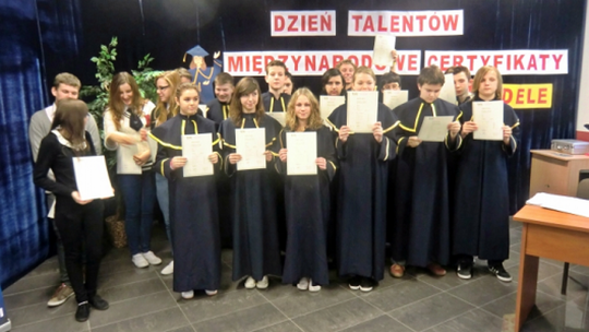 Dzień Talentów i rozdanie certyfikatów Dzień Talentów i rozdanie certyfikatów