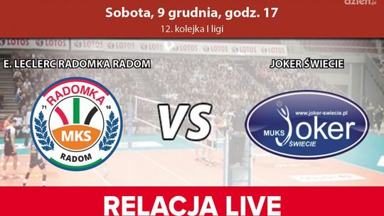 E. Leclerc Radomka Radom - Joker Świecie (relacja LIVE)
