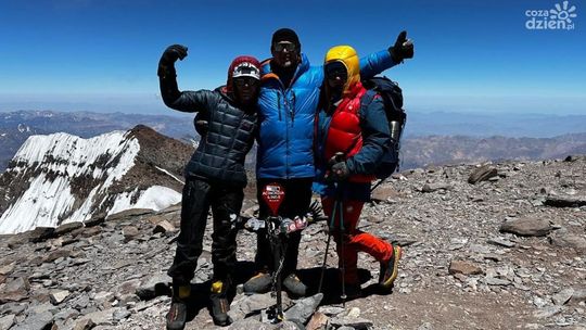 Ekipa Karola Adamskiego na szczycie Aconcagua!