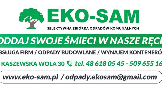 Eko-Sam - porządek, który ułatwia pracę. Profesjonalna gospodarka odpadami dla firm z Radomia i okolic Eko-Sam - porządek, który ułatwia pracę. Profesjonalna gospodarka odpadami dla firm z Radomia i okolic