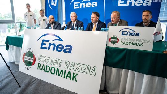 Enea Wytwarzanie wciąż z Radomiakiem Radom. Umowa przedłużona do końca sezonu