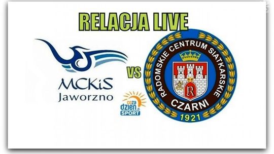 Energetyk Jaworzno 0:3 Czarni Radom (Zapis relacji live)