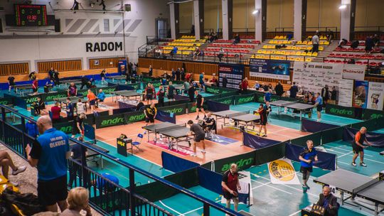 Święto tenisa stołowego w Radomiu. Jubileusz IKTS Broń Radom i 8. Grand Prix Polski Masters