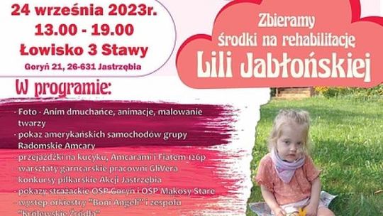 Festyn charytatywny dla Lili Jabłońskiej