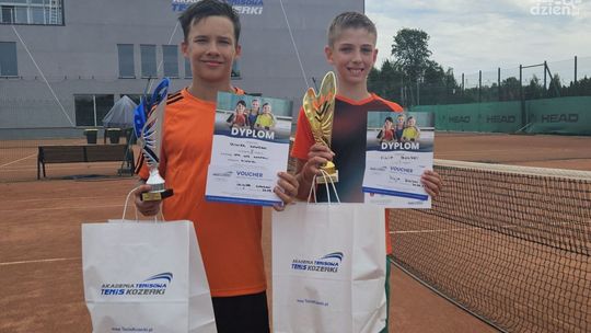 Filip Bulski najlepszy w singlu i deblu w Kozerkach