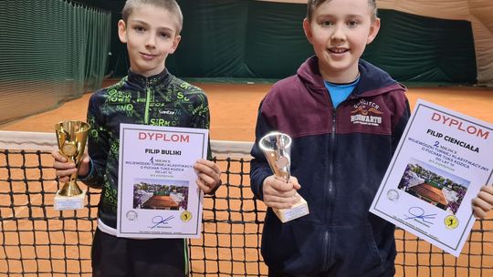 Filip Bulski najlepszy w turnieju Tenis 10