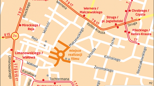 Filmowcy zamkną plac Kazimierza Wielkiego, będą objazdy