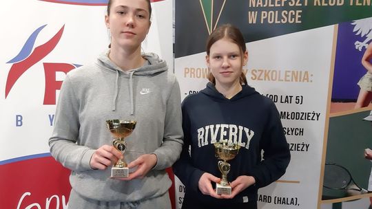 Finał Wiktorii Chmielewskiej w deblu podczas OTK juniorów w Bytomiu 