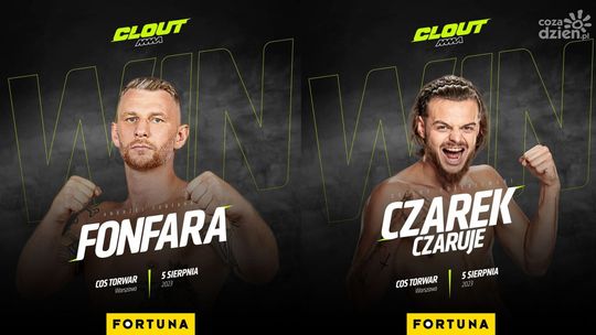 Fonfara pokonał Najmana! Czarek Czaruje też zwycięski na gali Clout MMA 1
