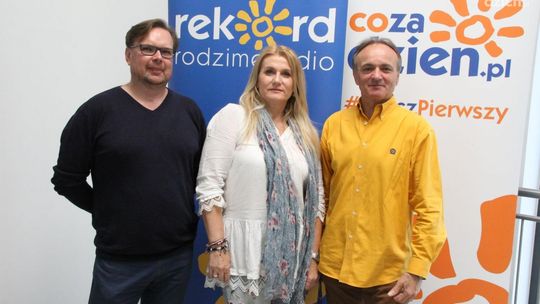 Formacja Akant - rozmowa w studiu lokalnym Radia Rekord